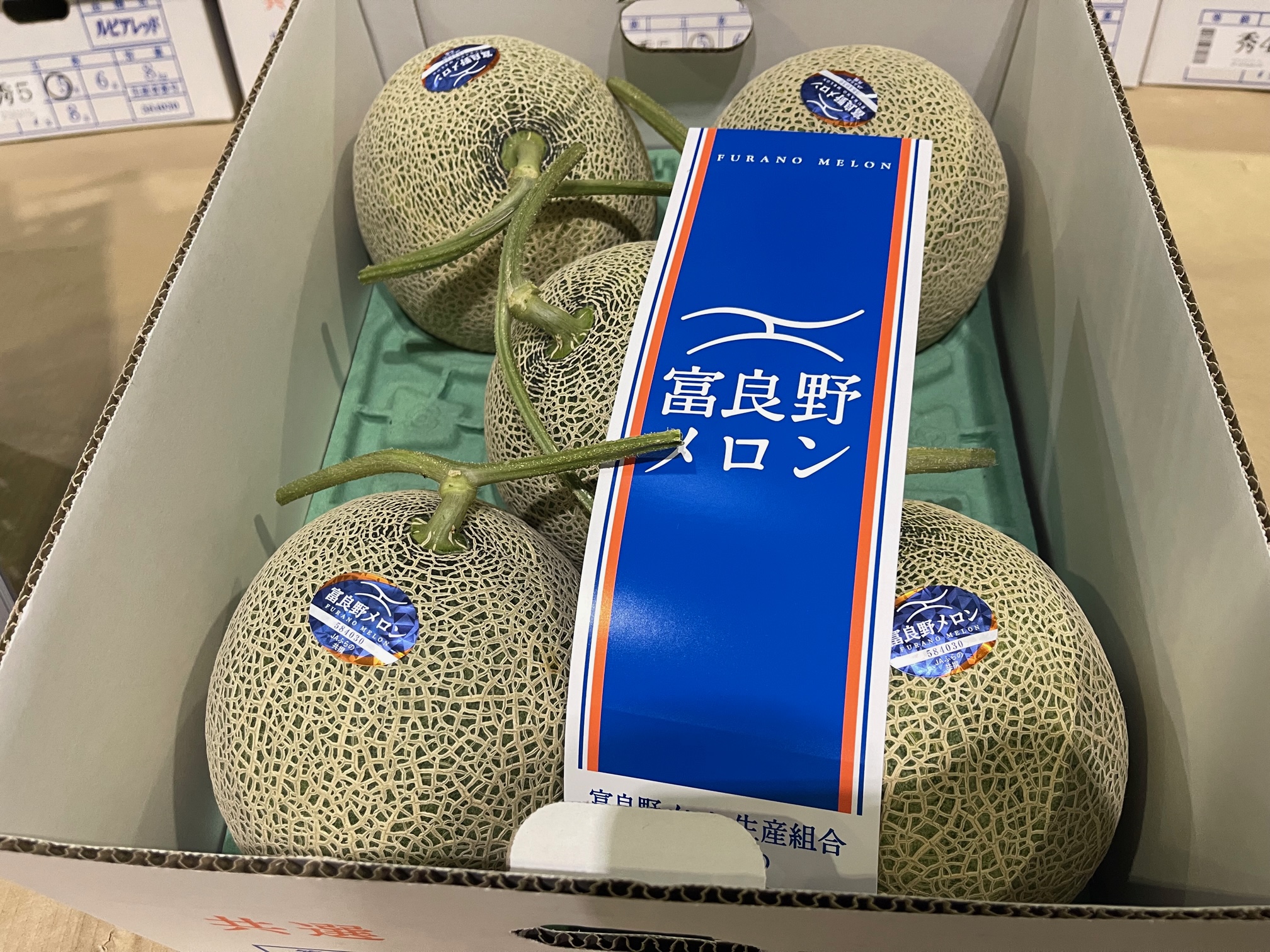 JAふらの「富良野メロン」の初出荷がありましたよ – 札幌みらい中央