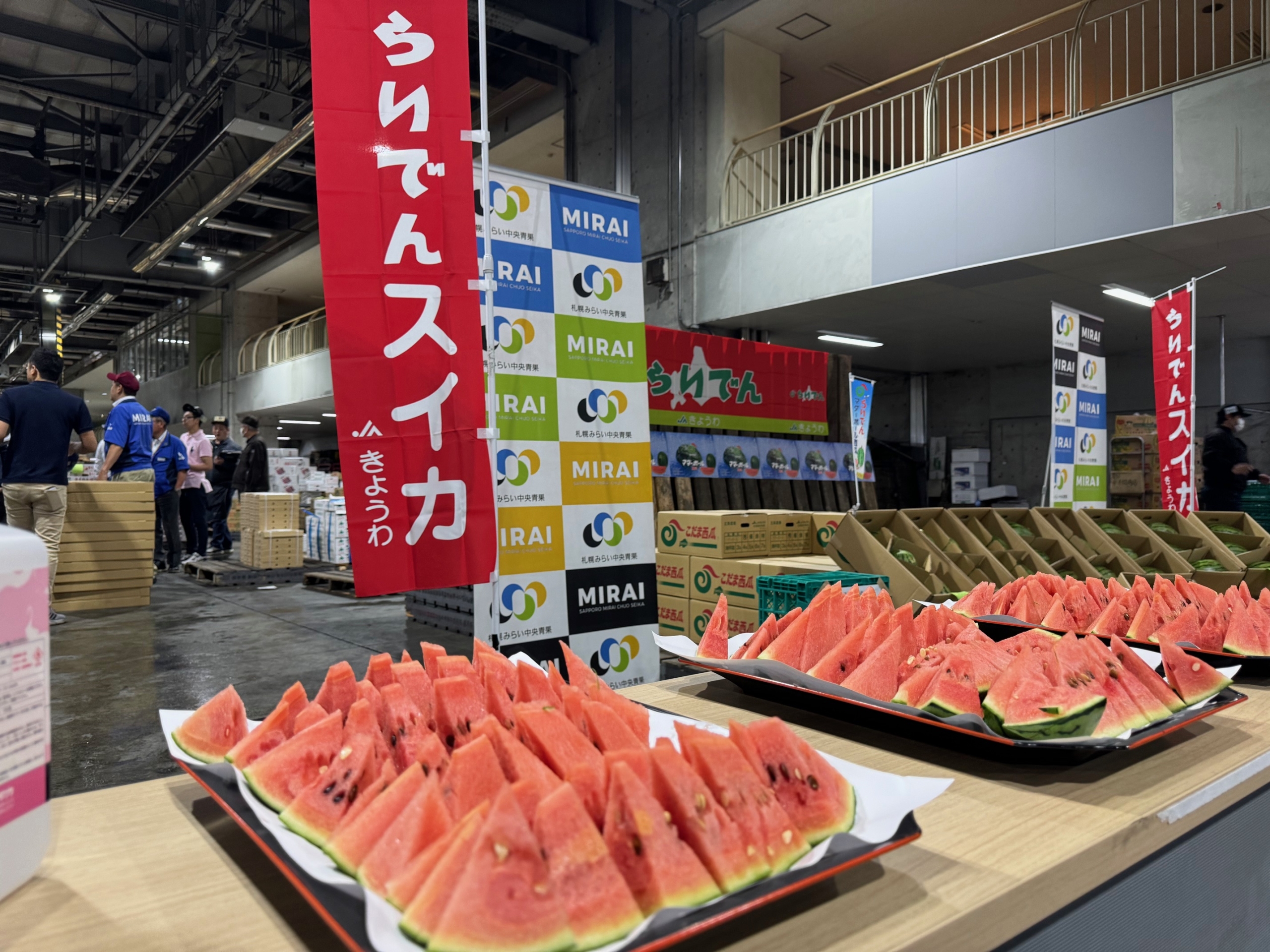 JAきょうわ「らいでんメロン」「らいでんマダーボール」、JA新しのつ